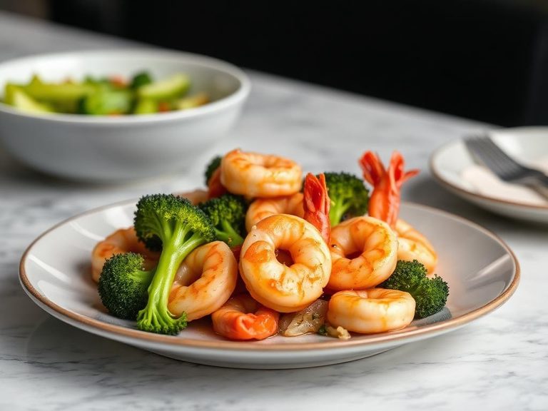 Shrimp and Broccoli