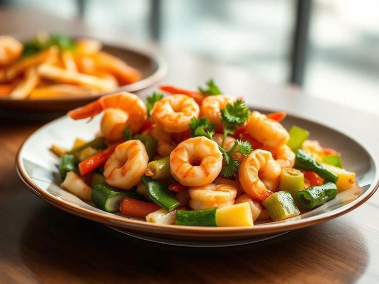 Shrimp and Vegetable Stir-Fry