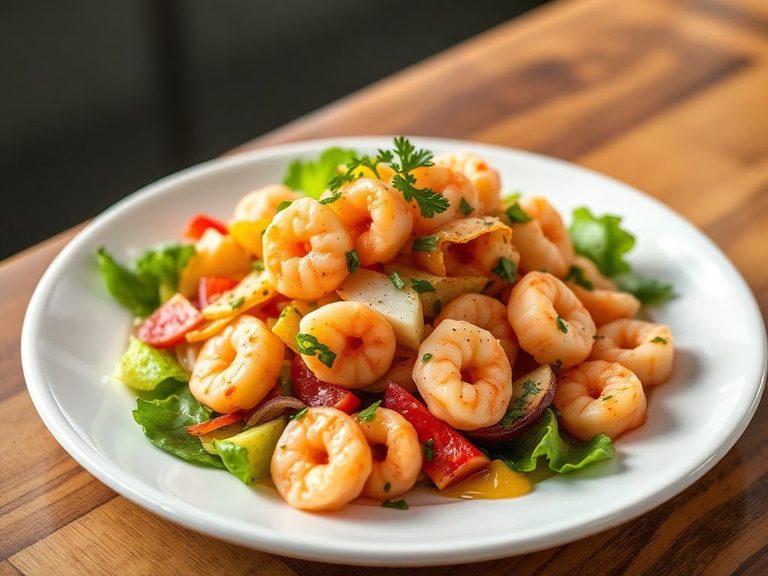 Shrimp Chip Salad