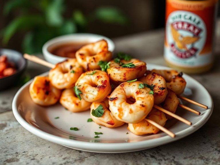 Shrimp Fajita Skewers