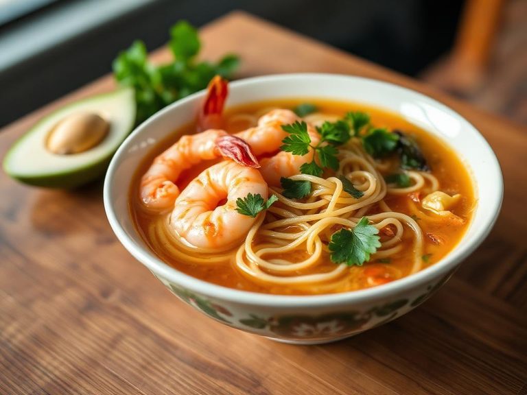 Shrimp Noodle Soup