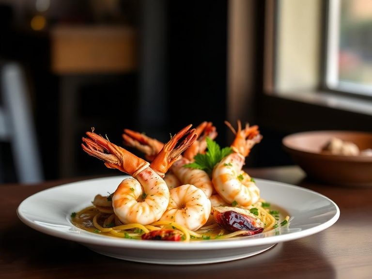 Shrimp Oreganata with Crab
