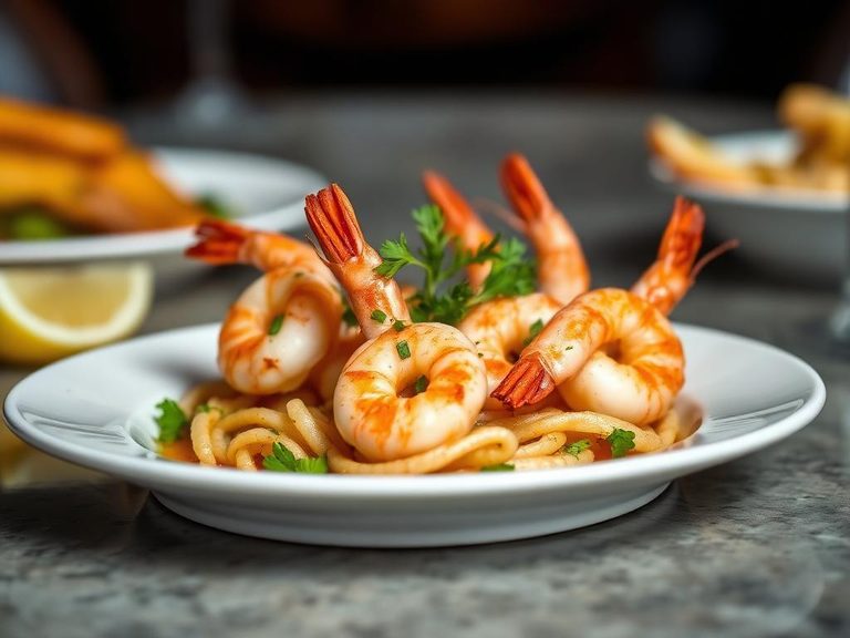 Shrimp Saganaki