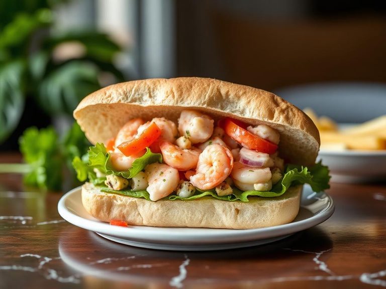 Shrimp Salad Sandwich