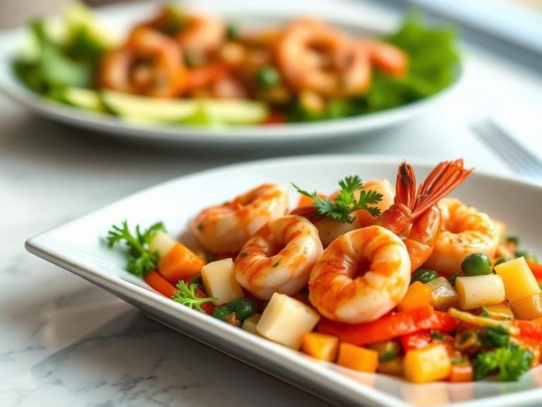 Shrimp with Mixed Vegetables