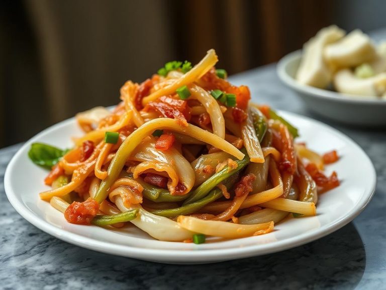 Sichuan Dry-Fried Cabbage