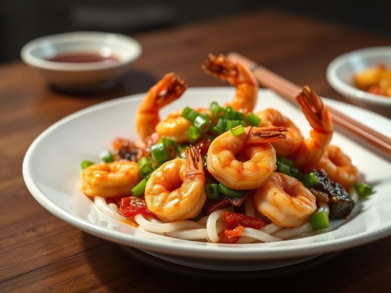 Sichuan Stir-Fry Shrimp