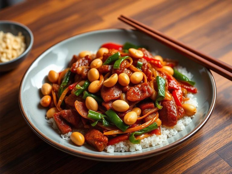 Sichuan Stir-fry with Peanuts