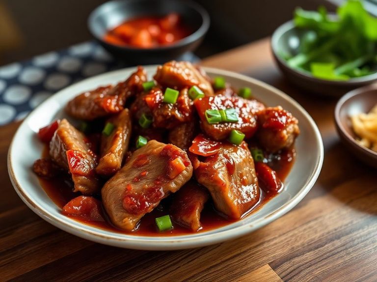 Sichuan-style Spicy Braised Pork Tongue