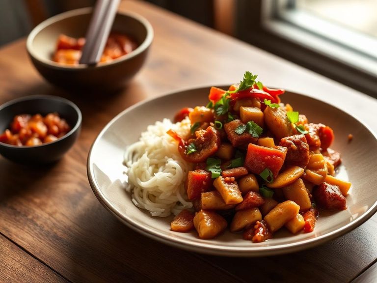 Sichuan Tomato Pork