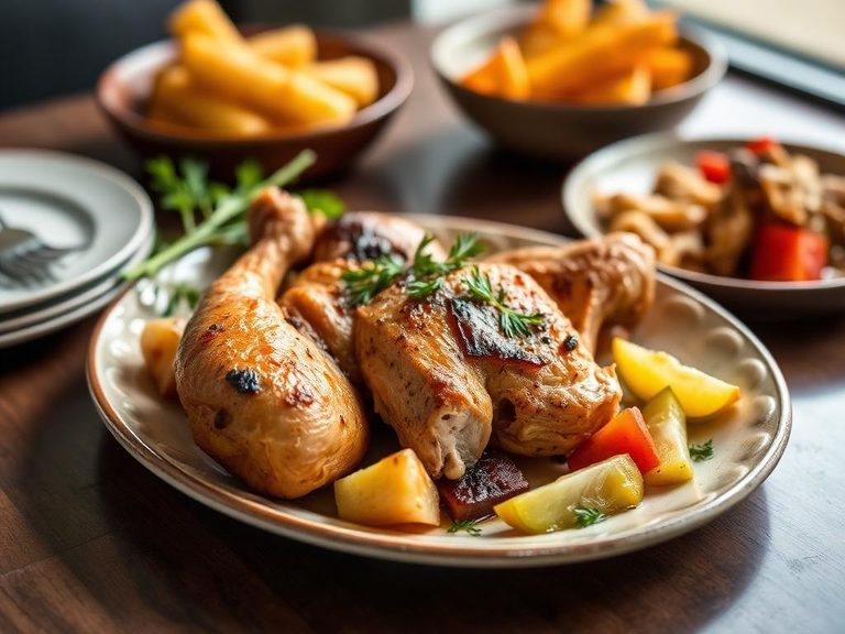 Side dish for roast chicken