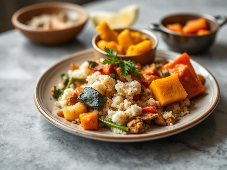 Side dish to spicy curries to cool the palate