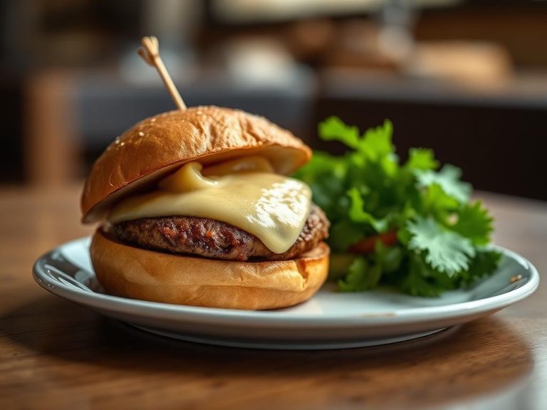 Side to a sandwich or burger