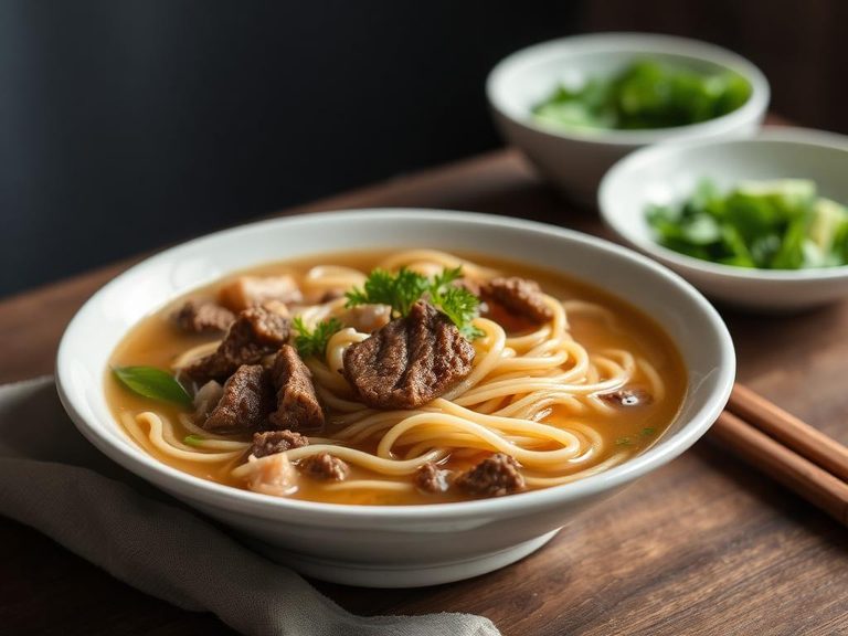 Simple Beef Noodle Broth
