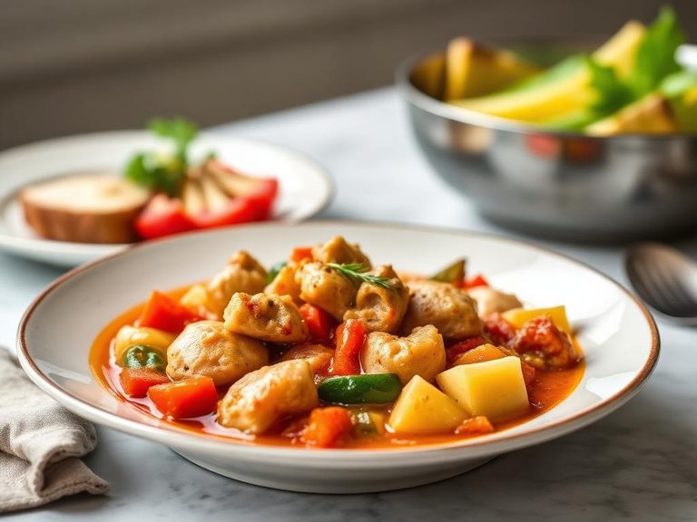 Simple Chicken Vegetable Stew