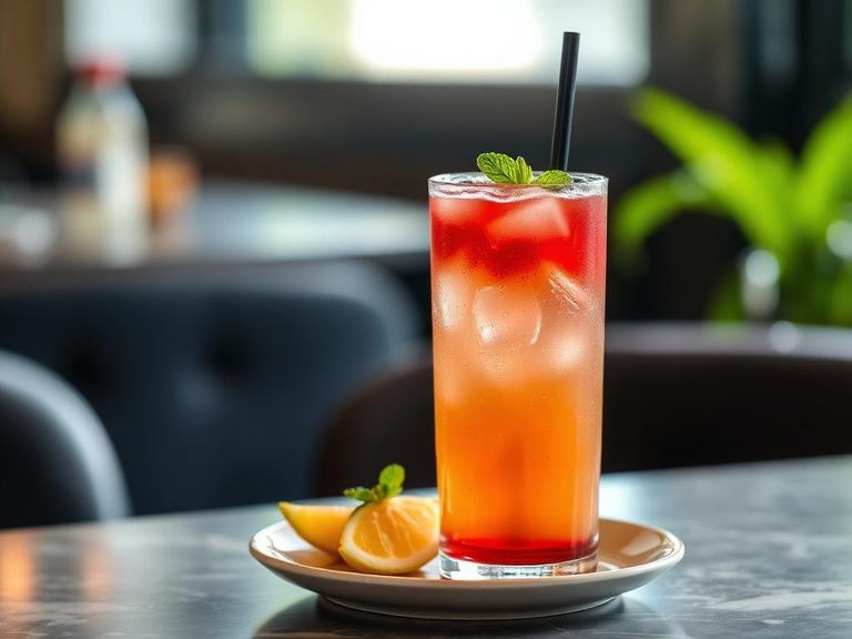 Singapore Sling Mocktail