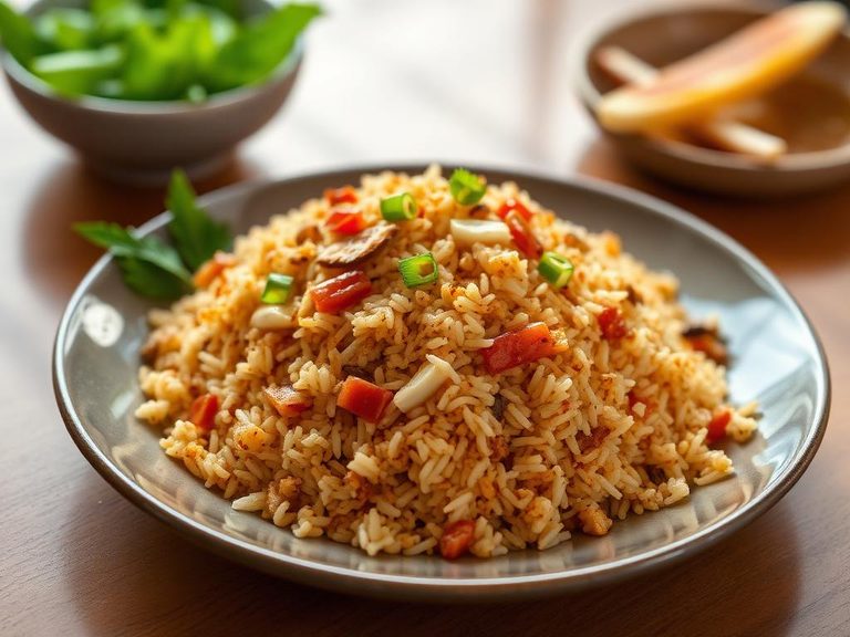 Singapore-style fried rice