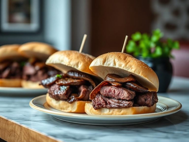 Sirloin Steak Sandwiches