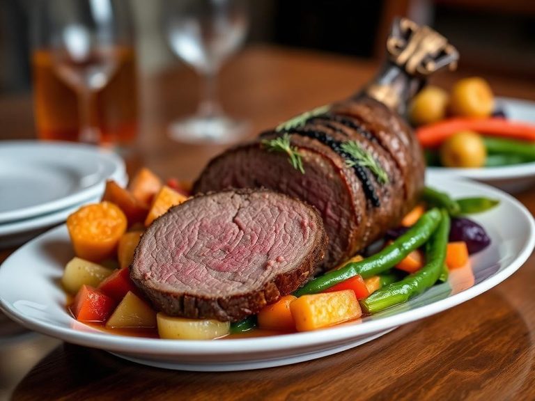 Sirloin Tip Roast with Vegetables