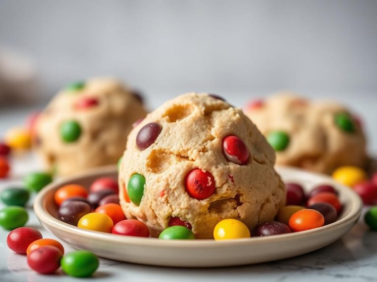 Skittles Cookie Dough