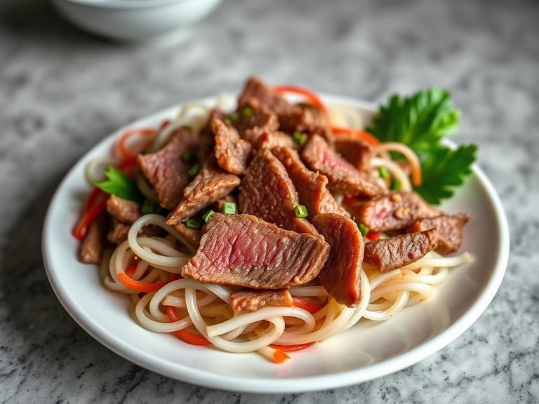 Sliced Beef Salad