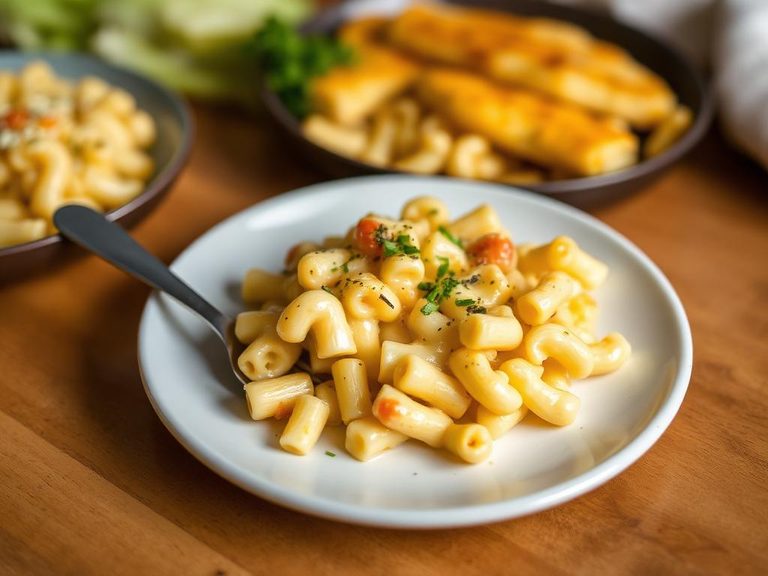 Sliced Cheesefurter Mac & Cheese