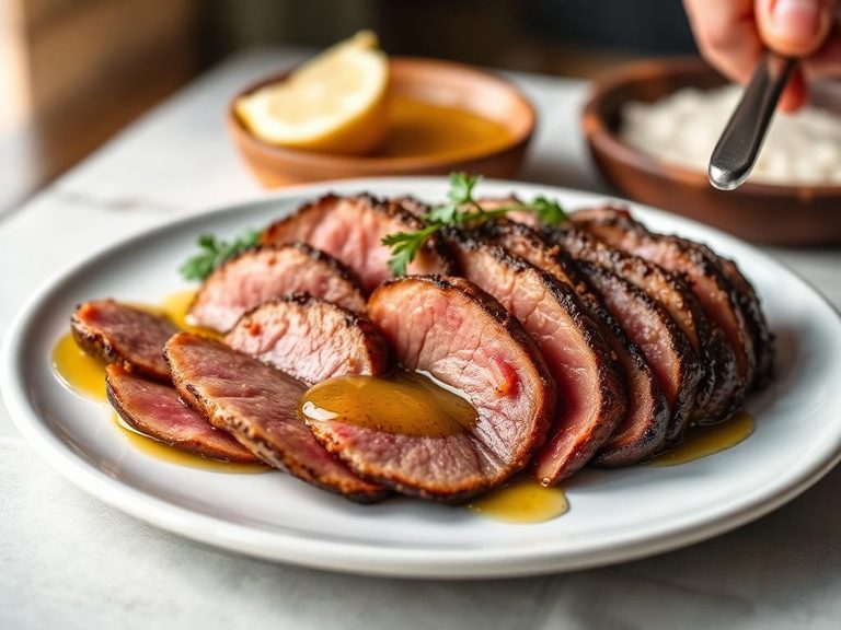 Sliced thin and served with traditional fats like seal oil