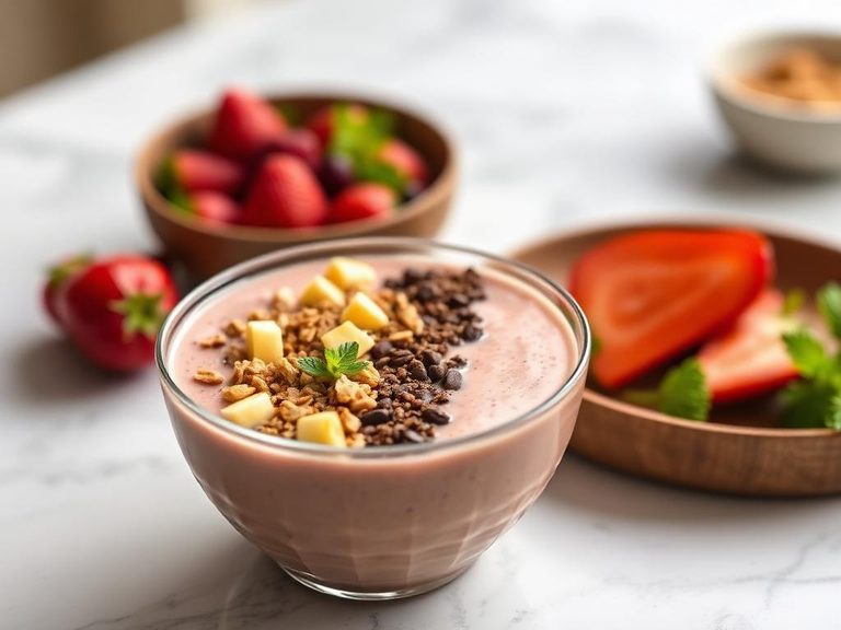 SlimFast Protein Smoothie Bowl