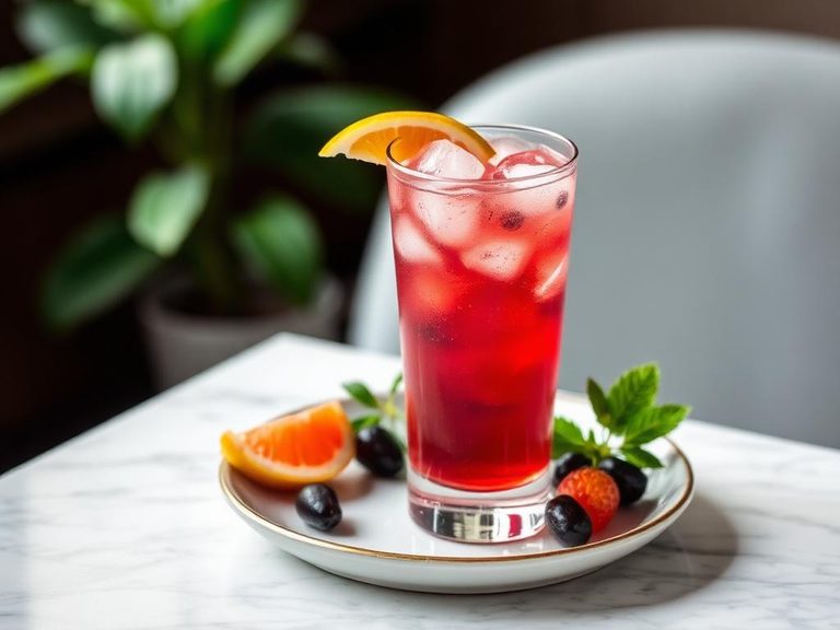 Sloe Gin Fizz