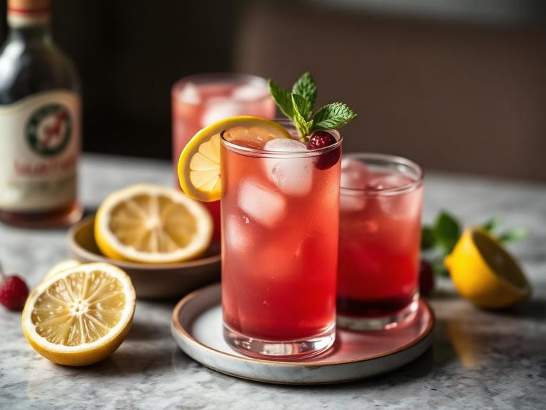 Sloe Gin Lemonade