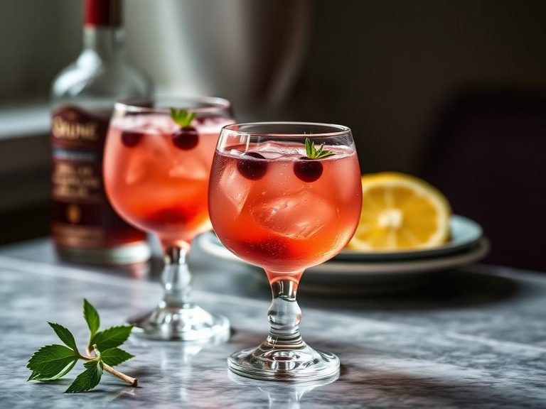 Sloe Gin Spritz