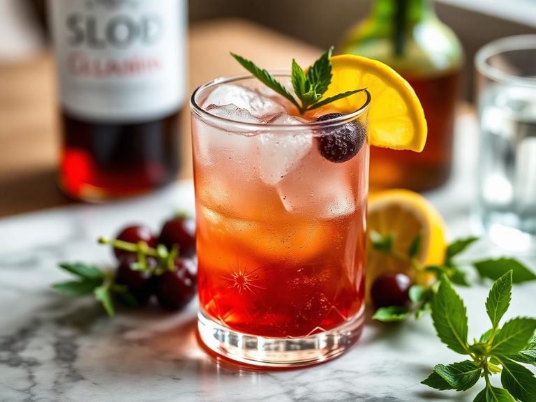 Sloe Gin & Tonic