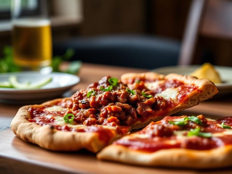 Sloppy Joe Pizza
