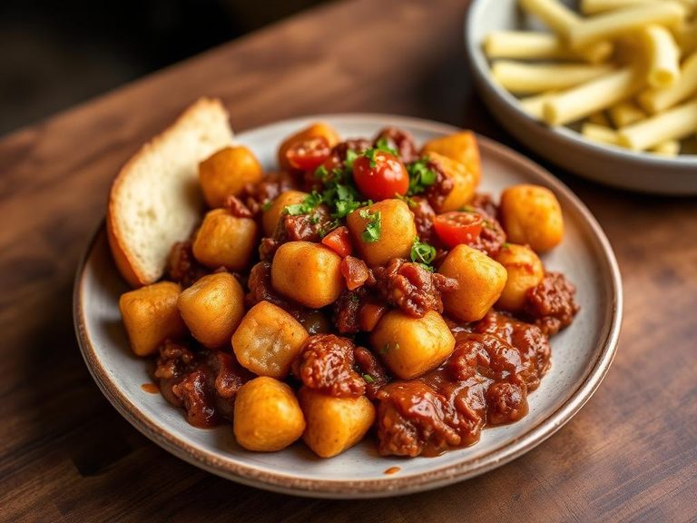 Sloppy Joe Tater Tot Hotdish