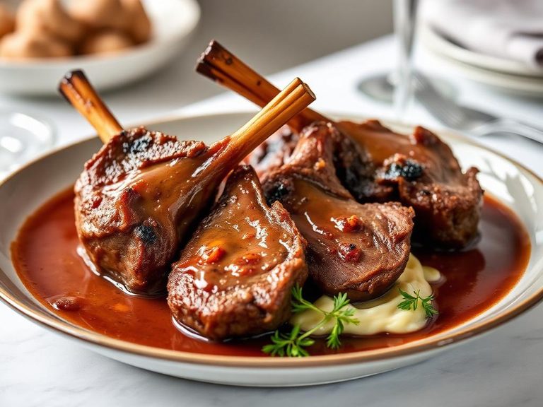 Slow-Cooked Lamb Shanks