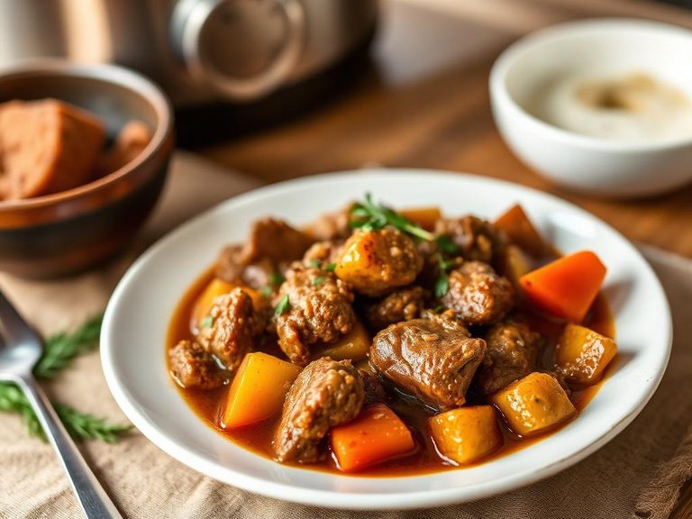 Slow-Cooker Emu Stew