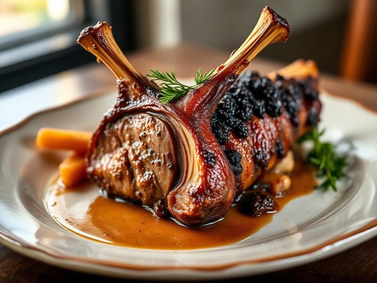 Slow-Roasted Lamb Neck