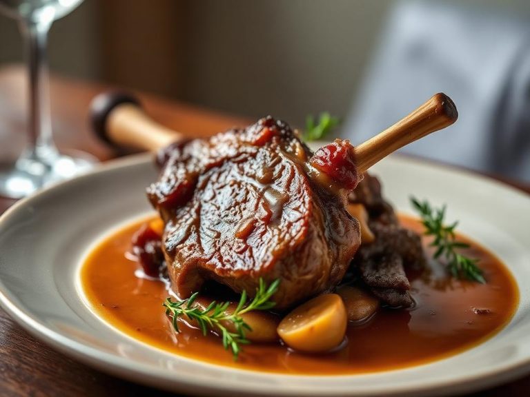Slow-Roasted Lamb Shank