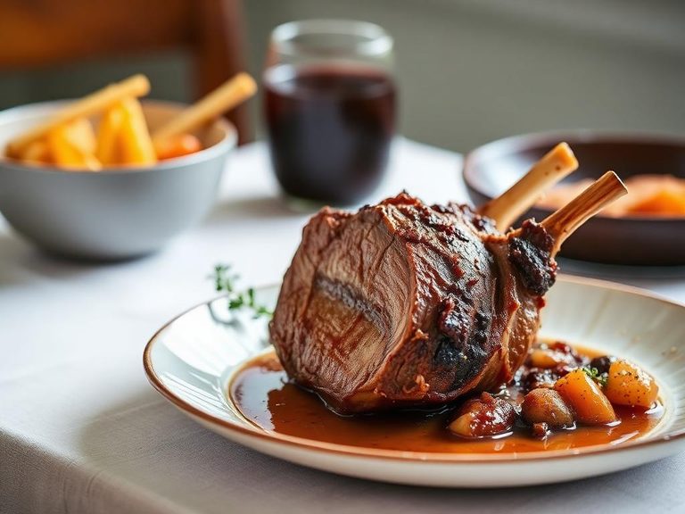 Slow-Roasted Lamb Shoulder