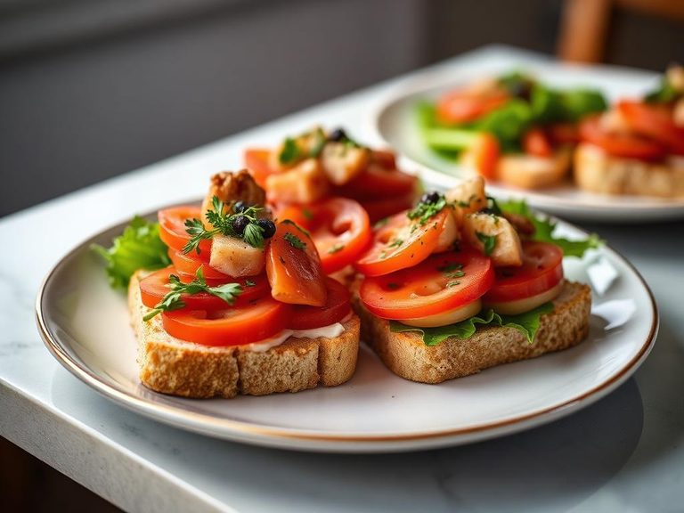 Smørrebrød (Danish open-faced sandwiches)