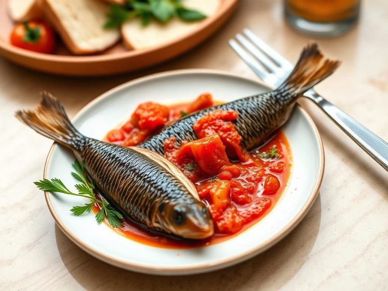 Smelt in Tomato Sauce