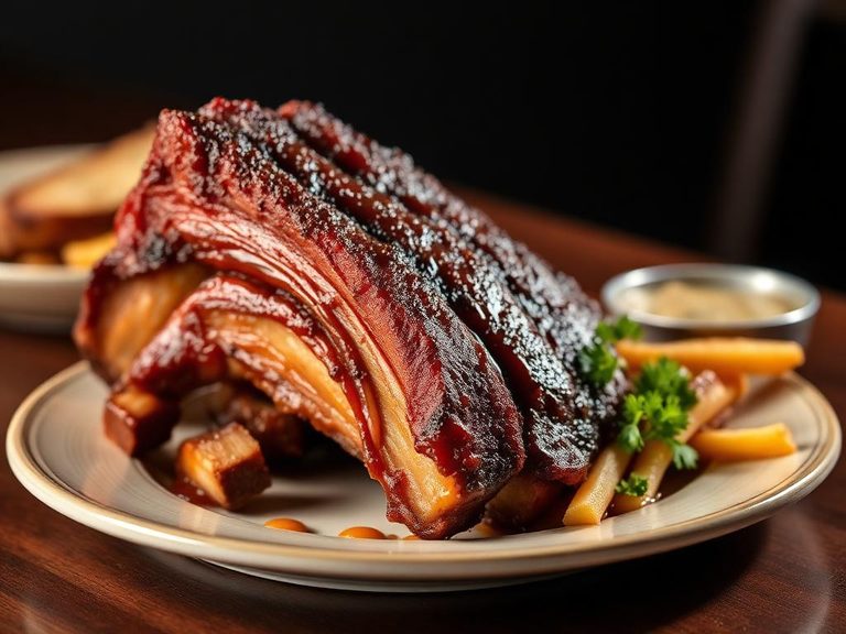 Smoked Bear Ribs