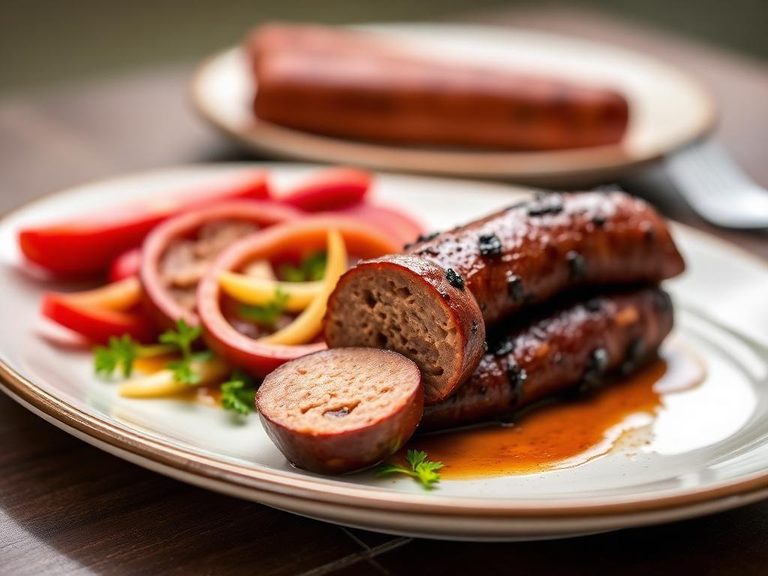 Smoked Bear Sausage
