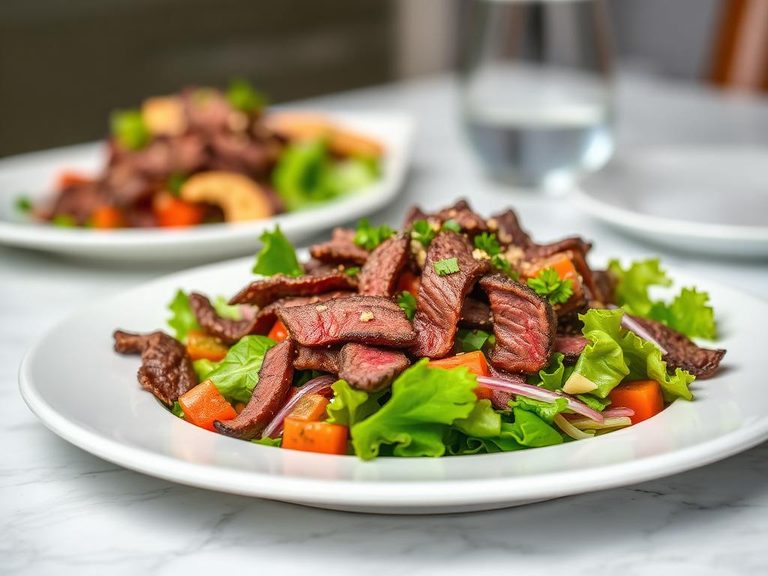Smoked Beef Salad