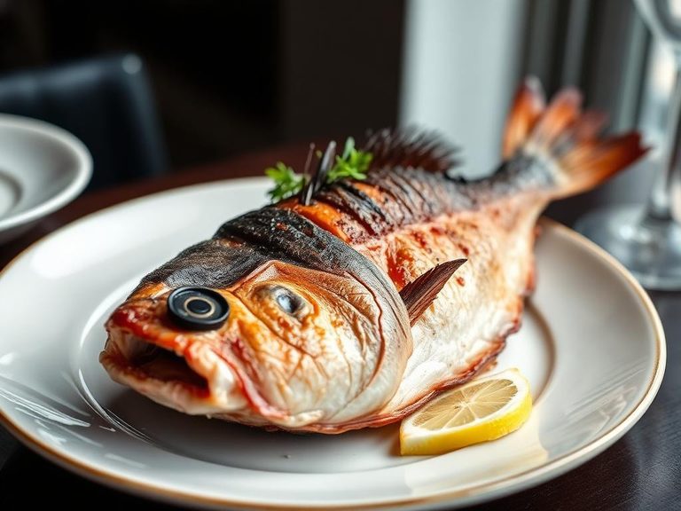 Smoked Fish Head