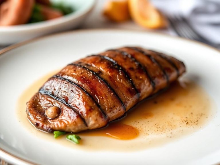 Smoked pike liver