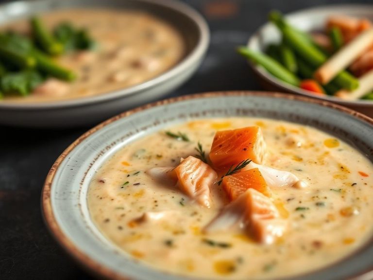 Smoked Salmon Chowder