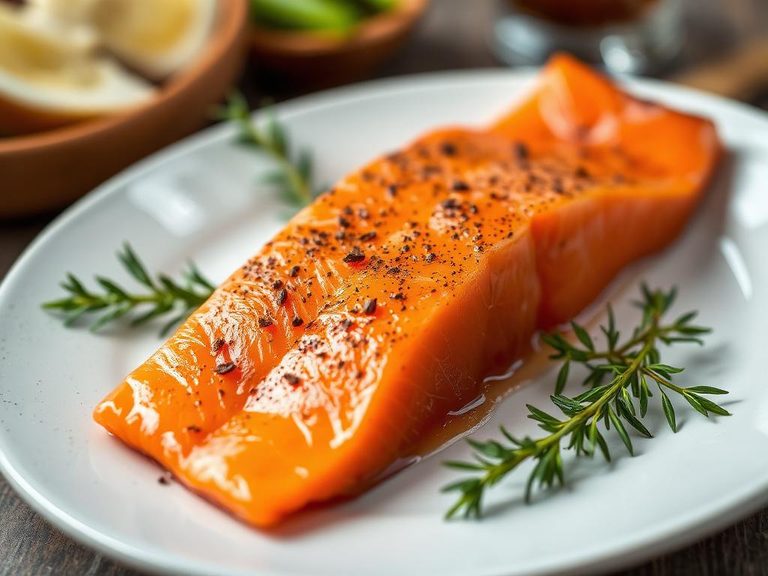 Smoked Salmon (often canned or vacuum-packed)