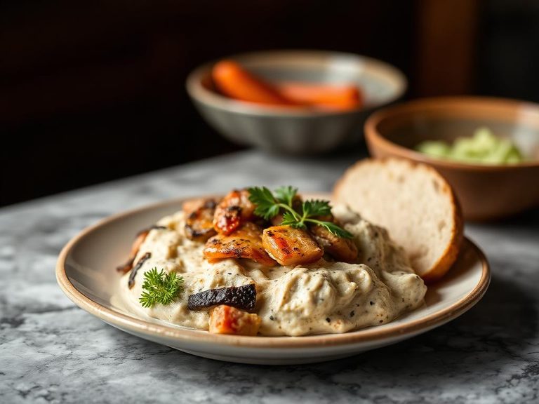 Smoked trout dip