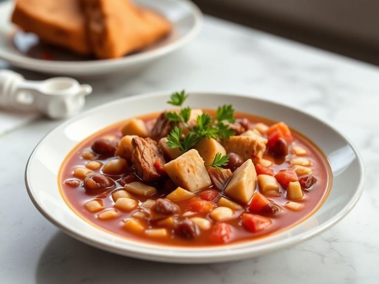 Smoked Turkey and Bean Soup
